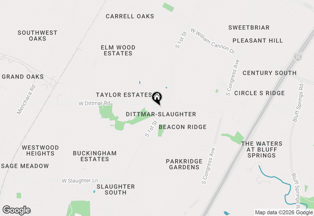 Map of 7805 Cooper Ln #602, Austin, TX 78745