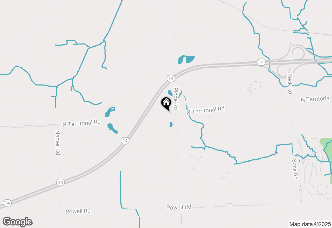 Map of 49916 Pointe Crossing, Plymouth, MI 48170
