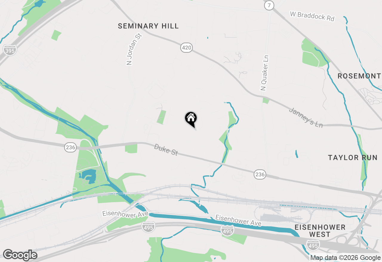 Map of 4009 Taney Avenue, Alexandria, VA 22304