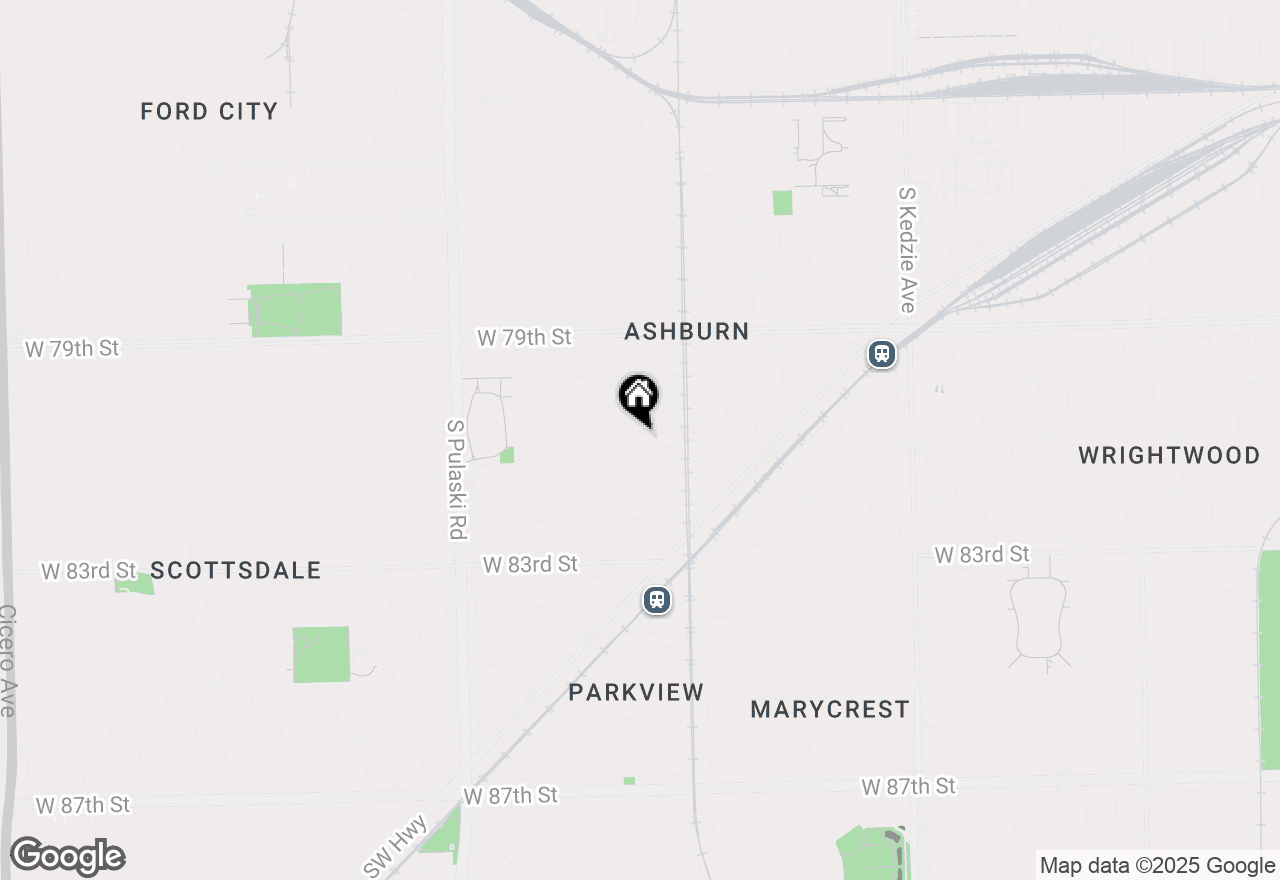 Map of 3648 W 81st Street, Chicago, IL 60652