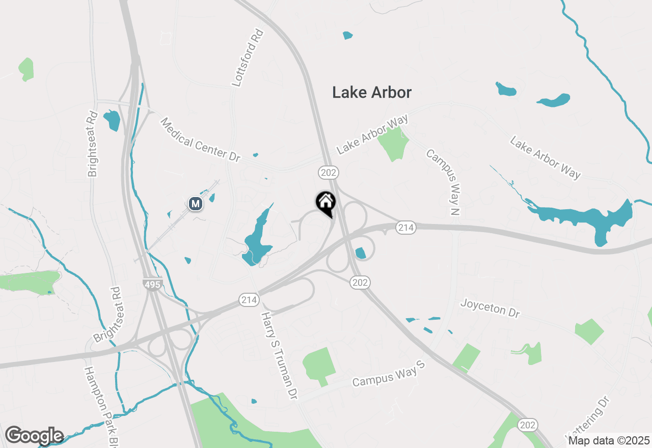 Map of 9932 Vista Pointe Drive, Upper Marlboro, MD 20774