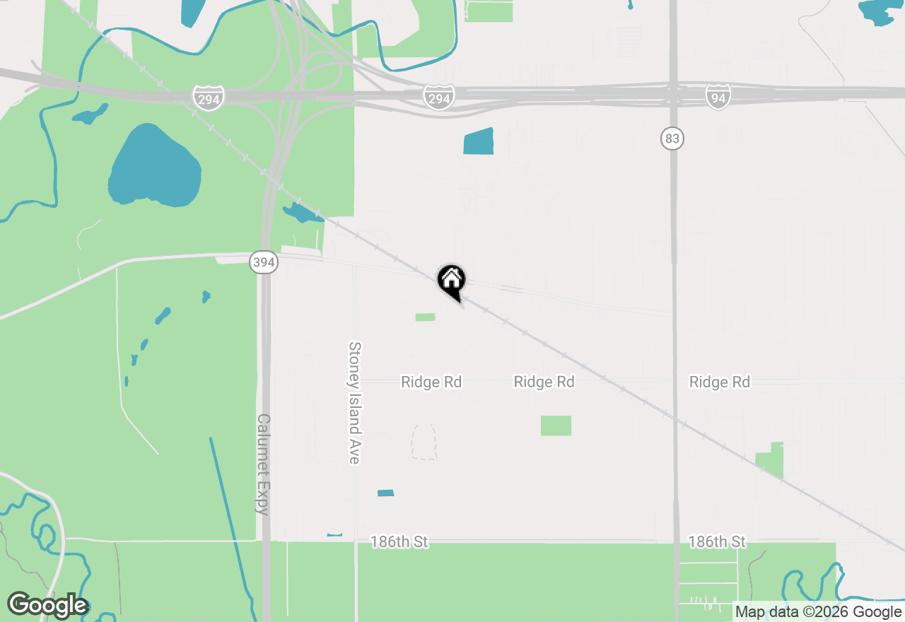 Map of 1844 180th Place, Lansing, IL 60438