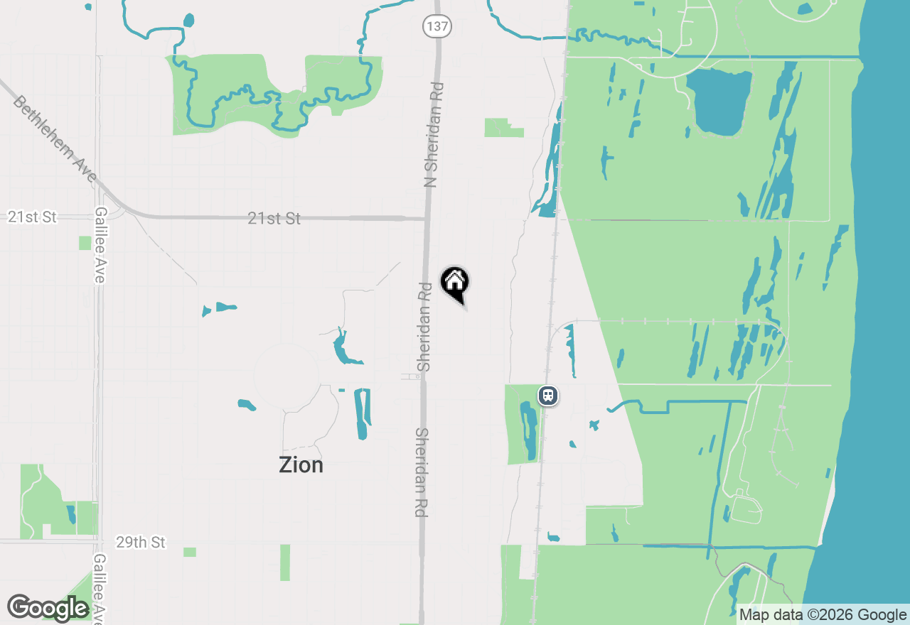 Map of 2315 Elim Avenue, Zion, IL 60099
