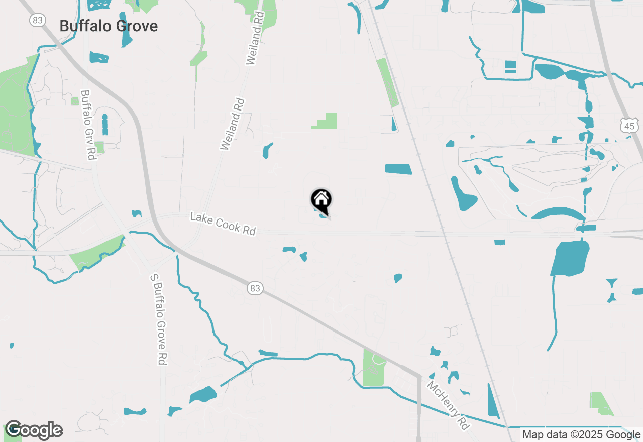 Map of 640 Le Parc Circle, Buffalo Grove, IL 60089