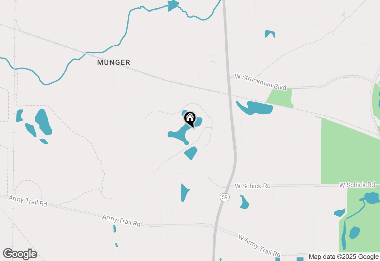 Map of 1242 Appaloosa Way #1242, Bartlett, IL 60103