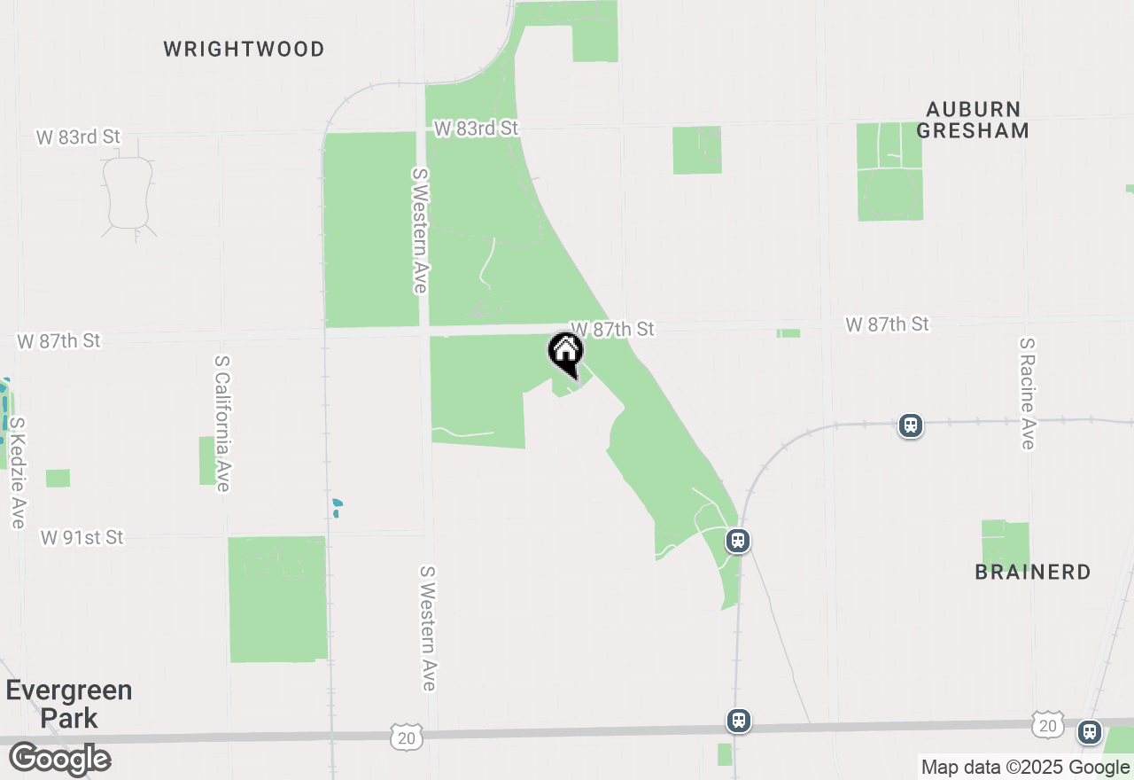 Map of 2136 W Howland Avenue, Chicago, IL 60643