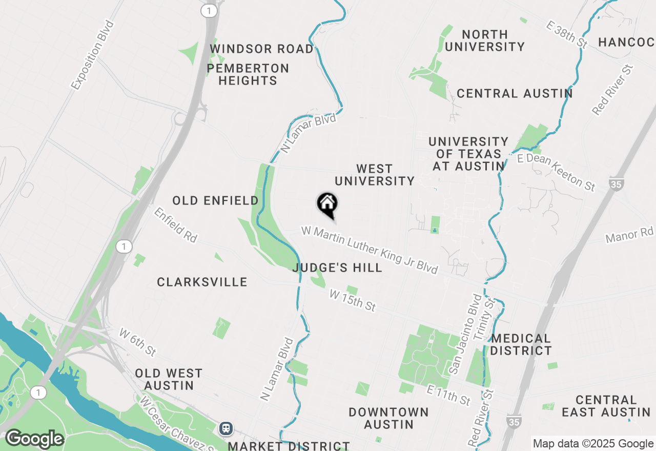 Map of 1906 San Gabriel St #15, Austin, TX 78705