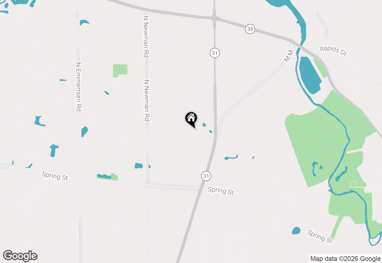 Map of 1822 Coach House Ct, Racine, WI 53406