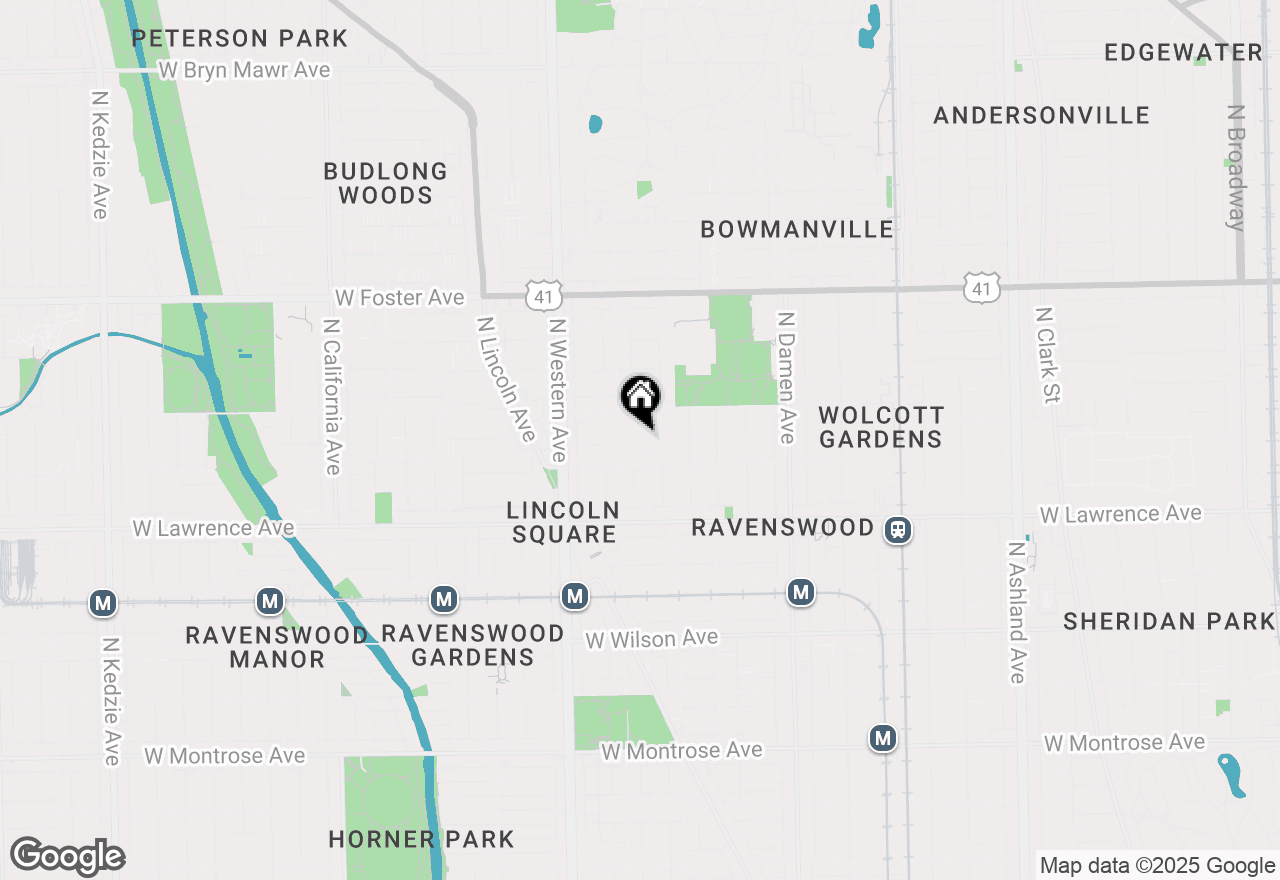 Map of 4924 N Bell Avenue, Chicago, IL 60625