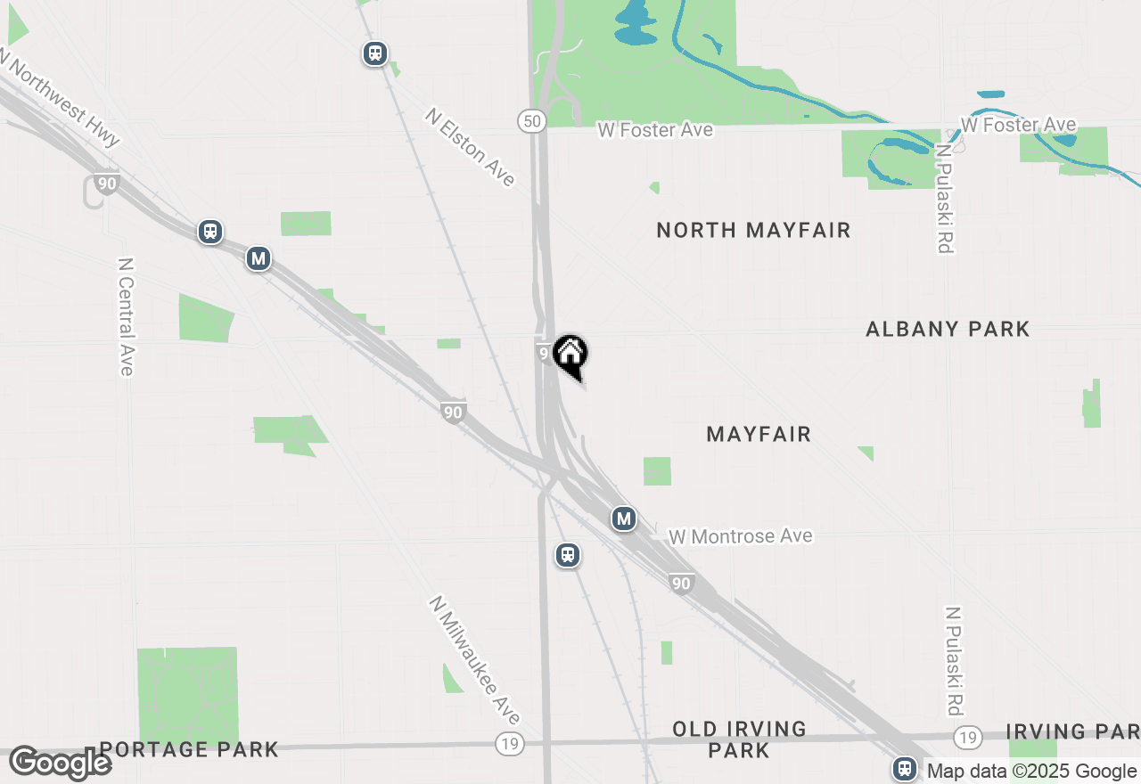 Map of 4655 N Keating Avenue, Chicago, IL 60630