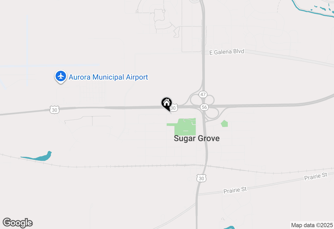 Map of 191 Meadows Drive, Sugar Grove, IL 60554