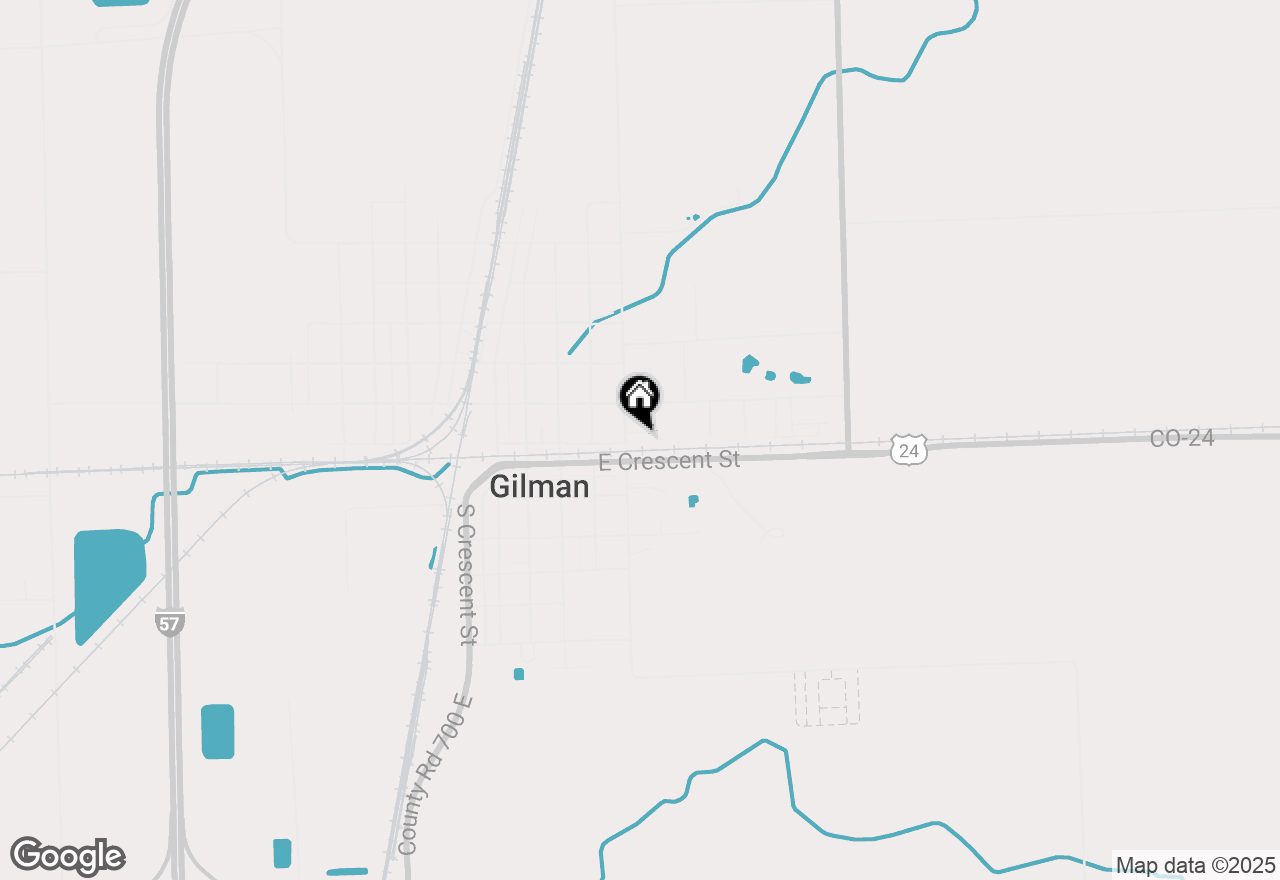 Map of 510 E Front Street, Gilman, IL 60938