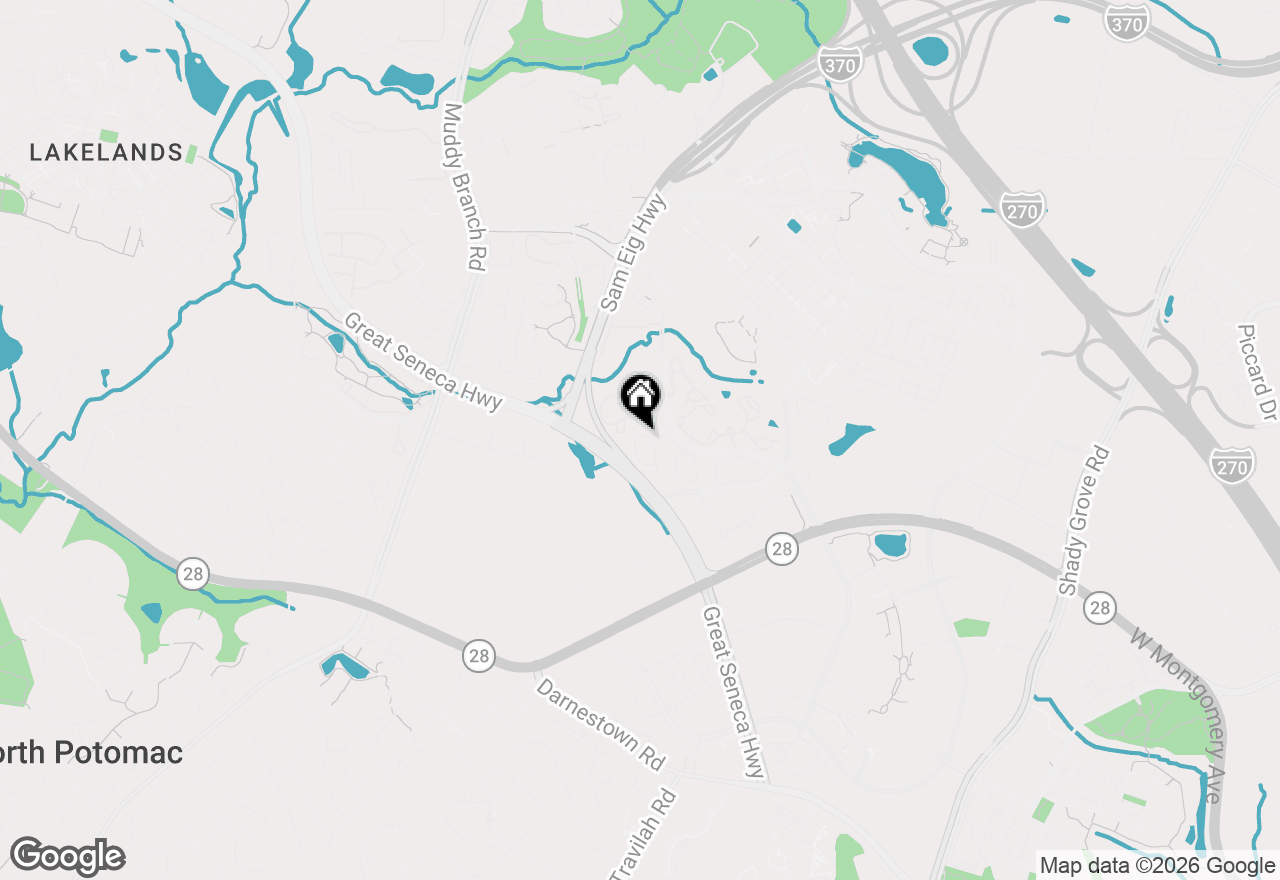 Map of 10134 Sterling Terrace, Rockville, MD 20850