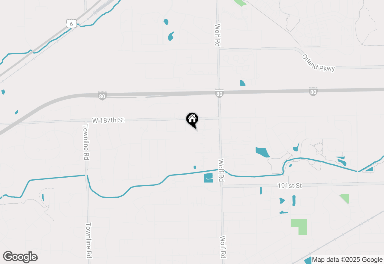 Map of 18802 113th Avenue, Mokena, IL 60448