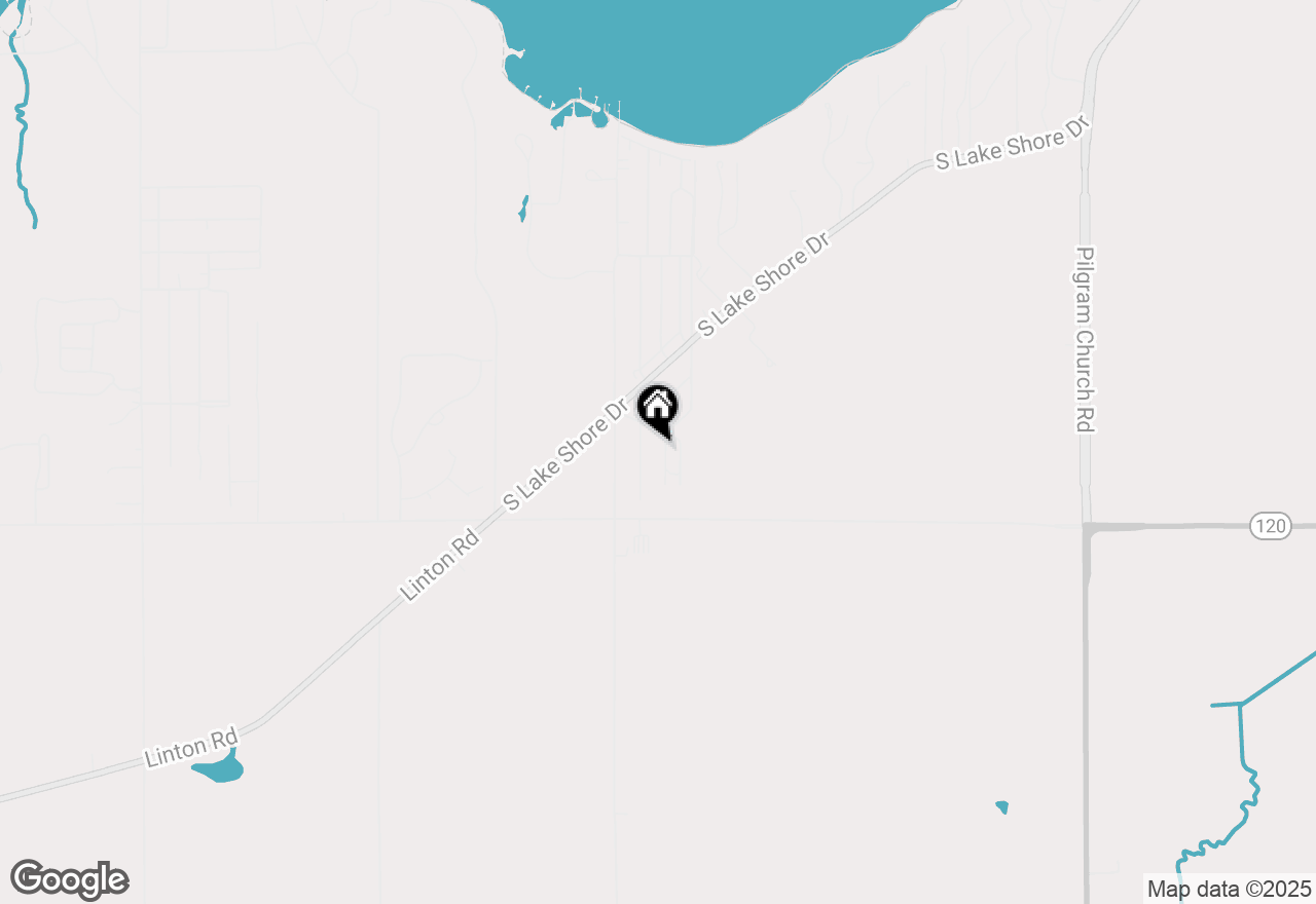 Map of N1545 Oak St, Lake Geneva, WI 53147