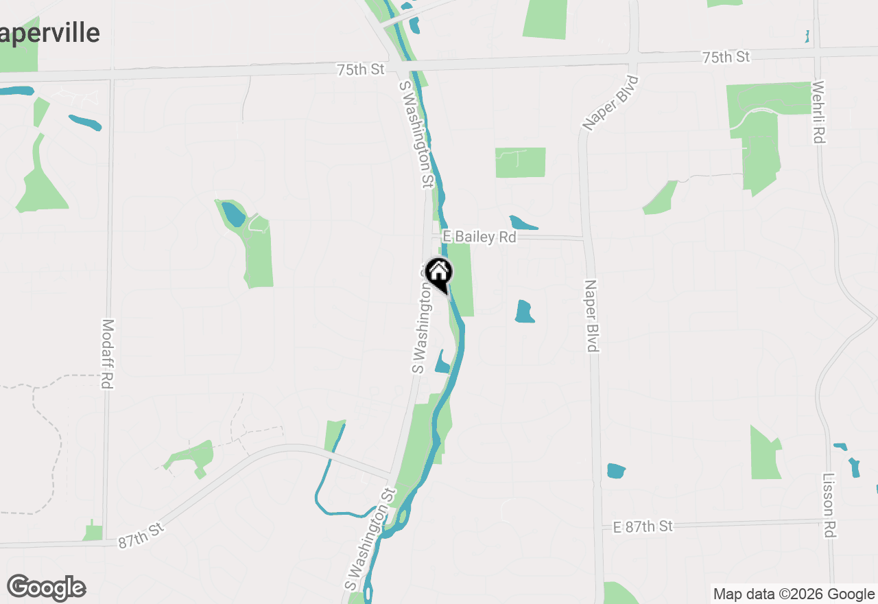 Map of 1754 S Washington Street #1754, Naperville, IL 60565