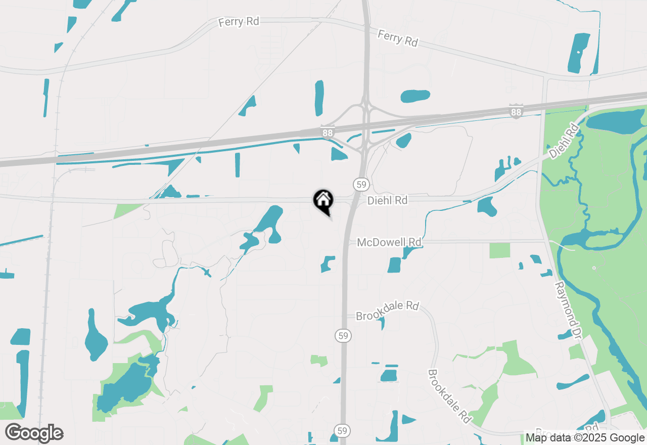 Map of 5S040 Pebblewood Lane #E103, Naperville, IL 60563