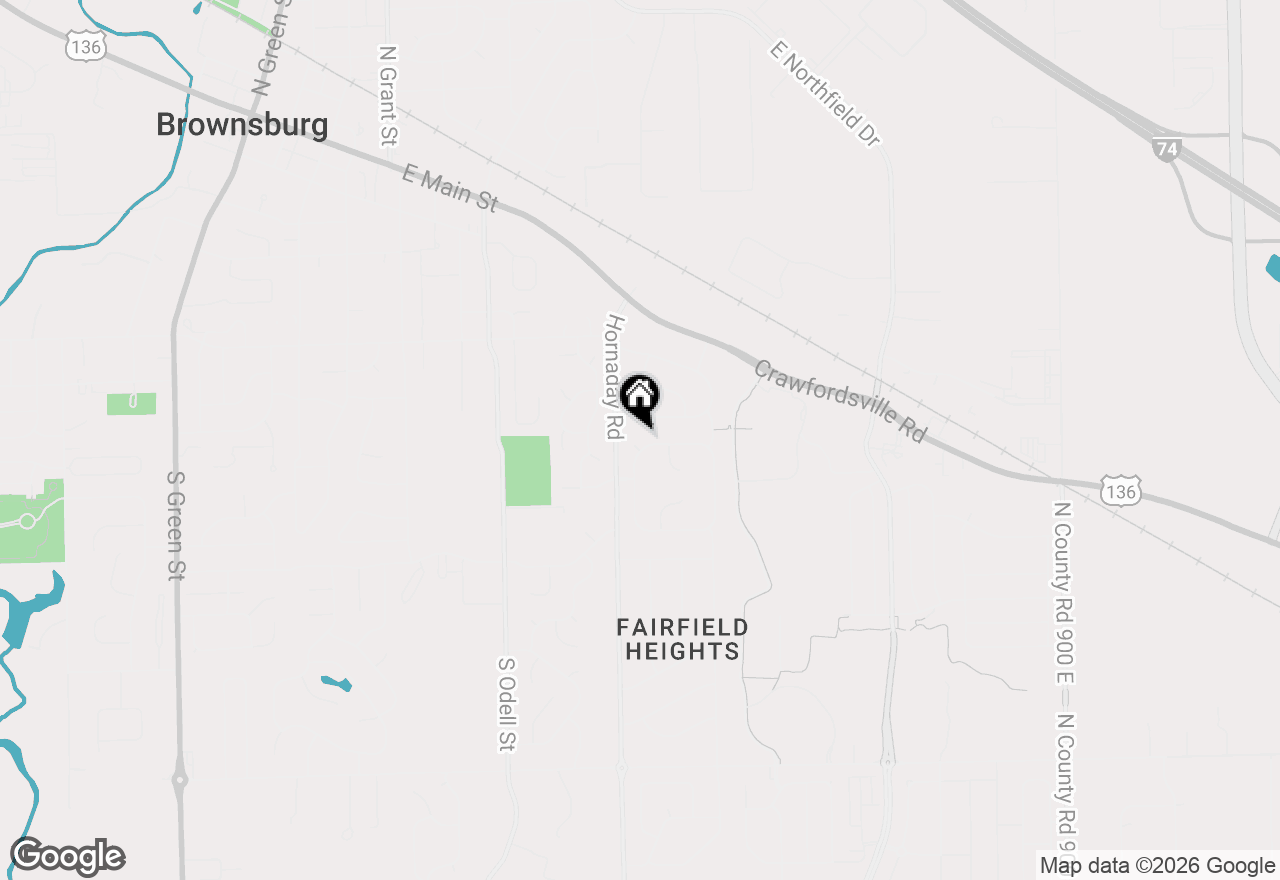 Map of 1010 Lakewood N Drive, Brownsburg, IN 46112