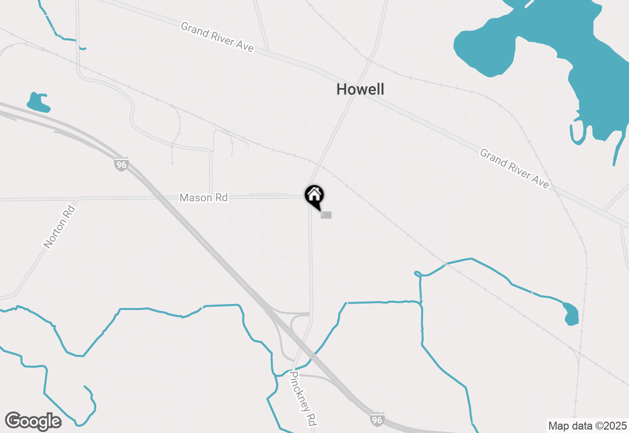 Map of 909 S Michigan Avenue, Howell, MI 48843
