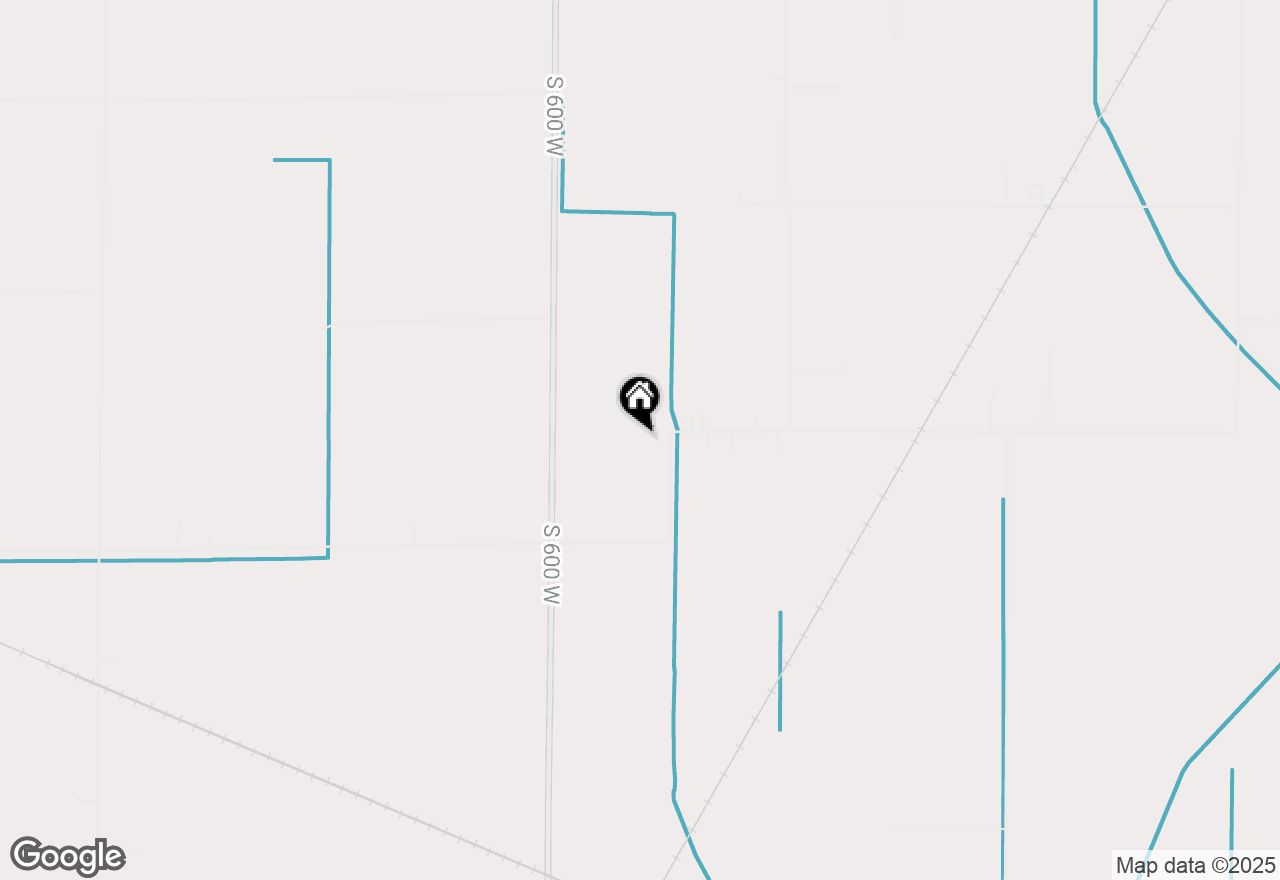 Map of 14786 S 575 W, Hanna, IN 46340