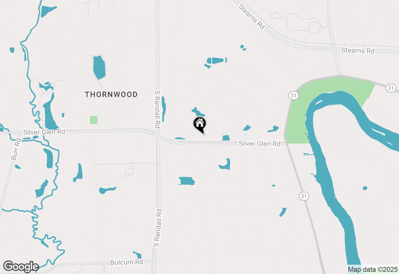 Map of 36W703 Whispering Trail, St. Charles, IL 60175