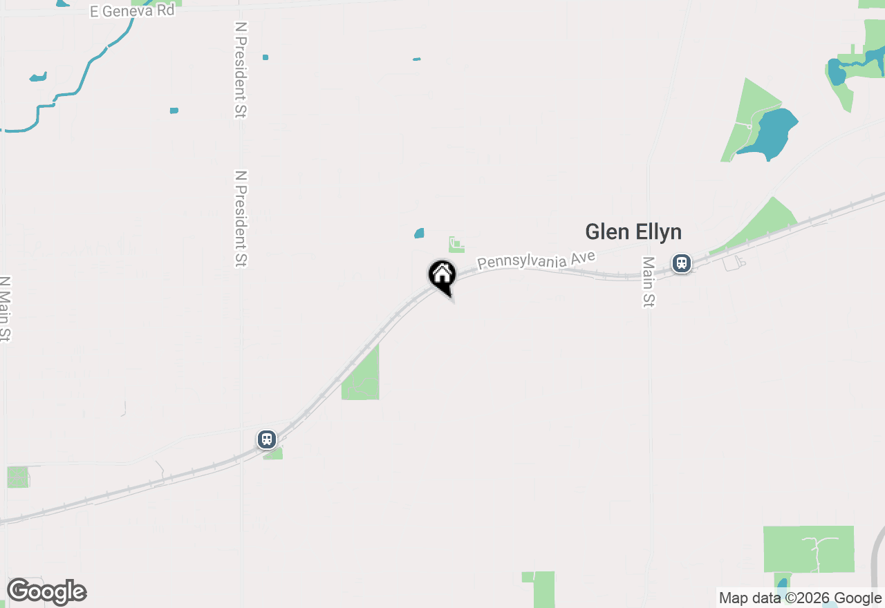 Map of 230 Duane Street #3A, Glen Ellyn, IL 60137