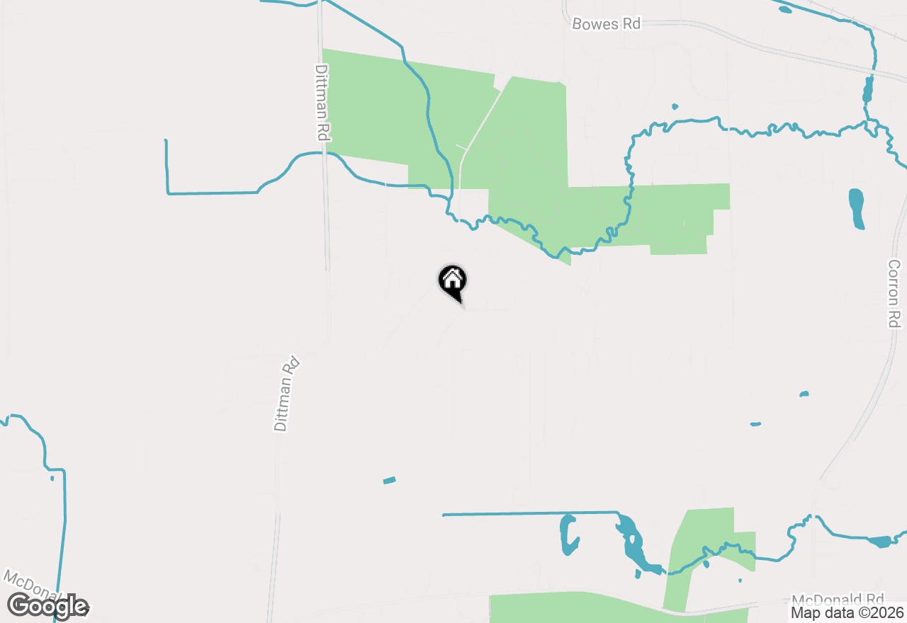 Map of 41W610 Silvana Drive, Elgin, IL 60124