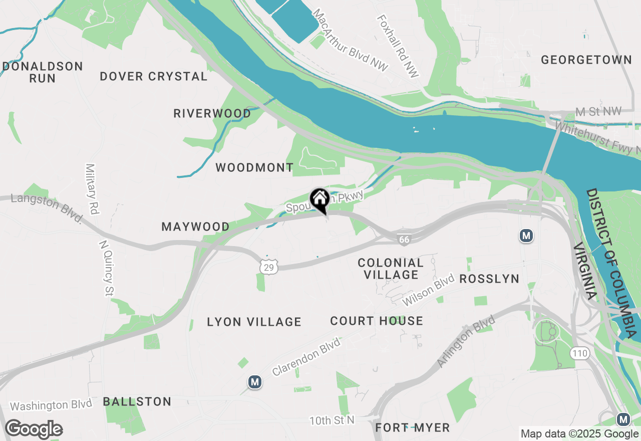 Map of 2030 N Adams Street #605, Arlington, VA 22201