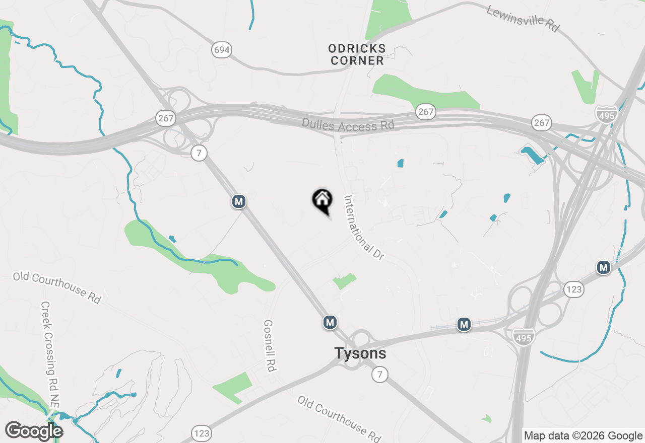 Map of 8360 Greensboro Drive #908, Mclean, VA 22102