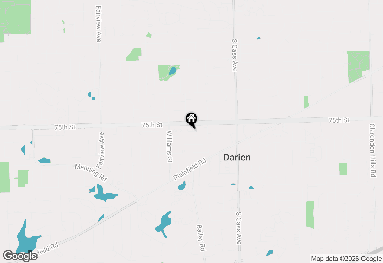 Map of 1447 Coventry Court, Darien, IL 60561