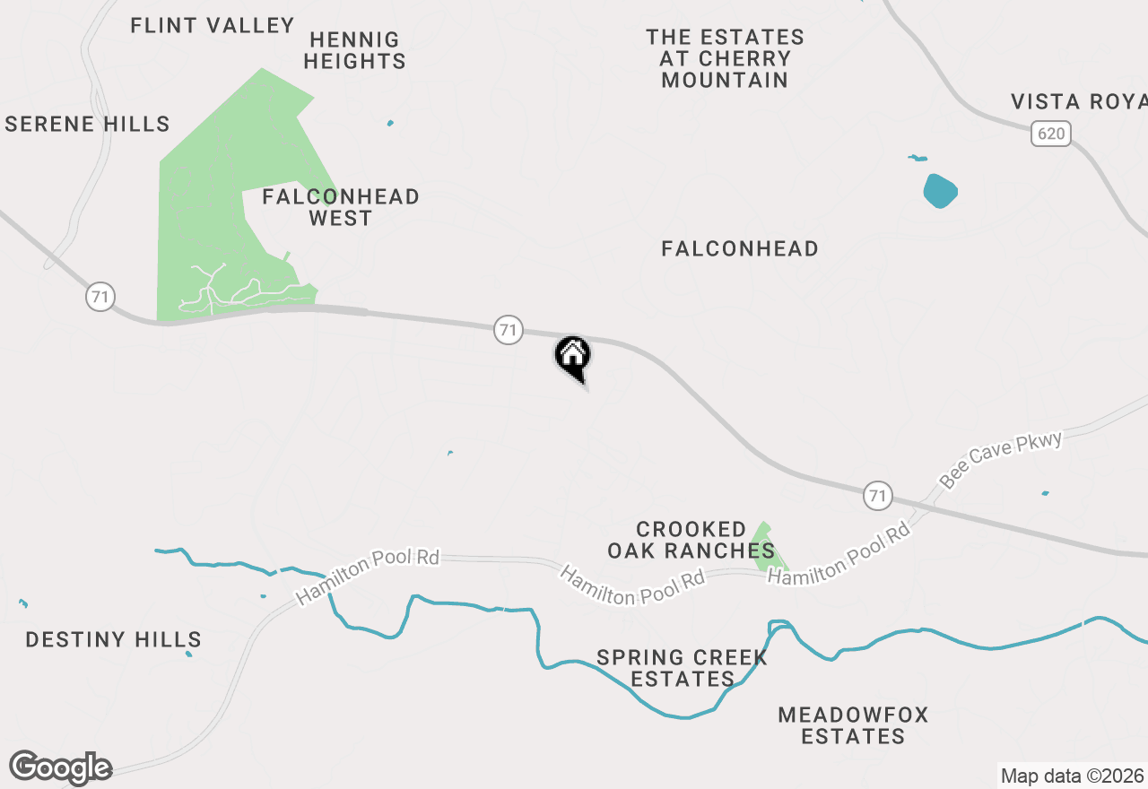 Map of 5301 Ponte Tresa Dr, Austin, TX 78738