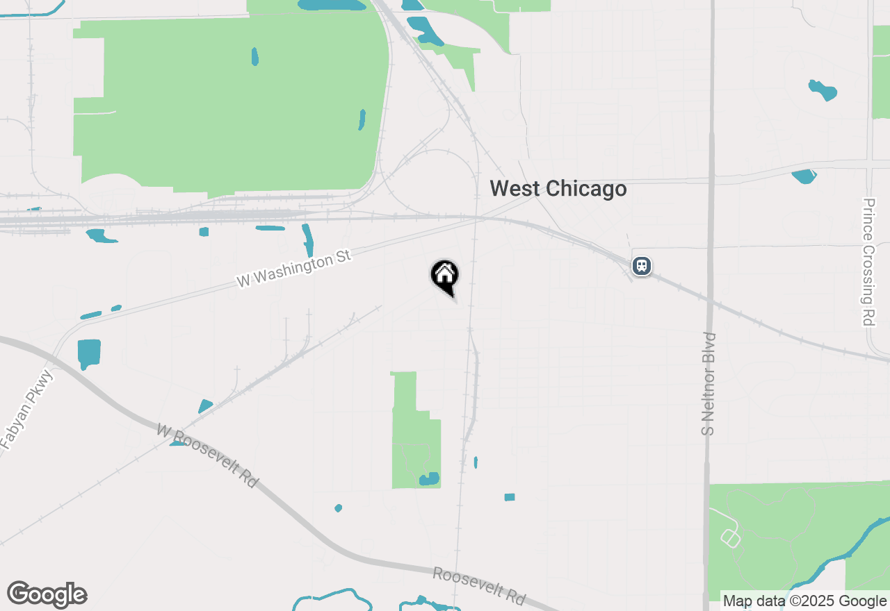 Map of 331 George Street, West Chicago, IL 60185
