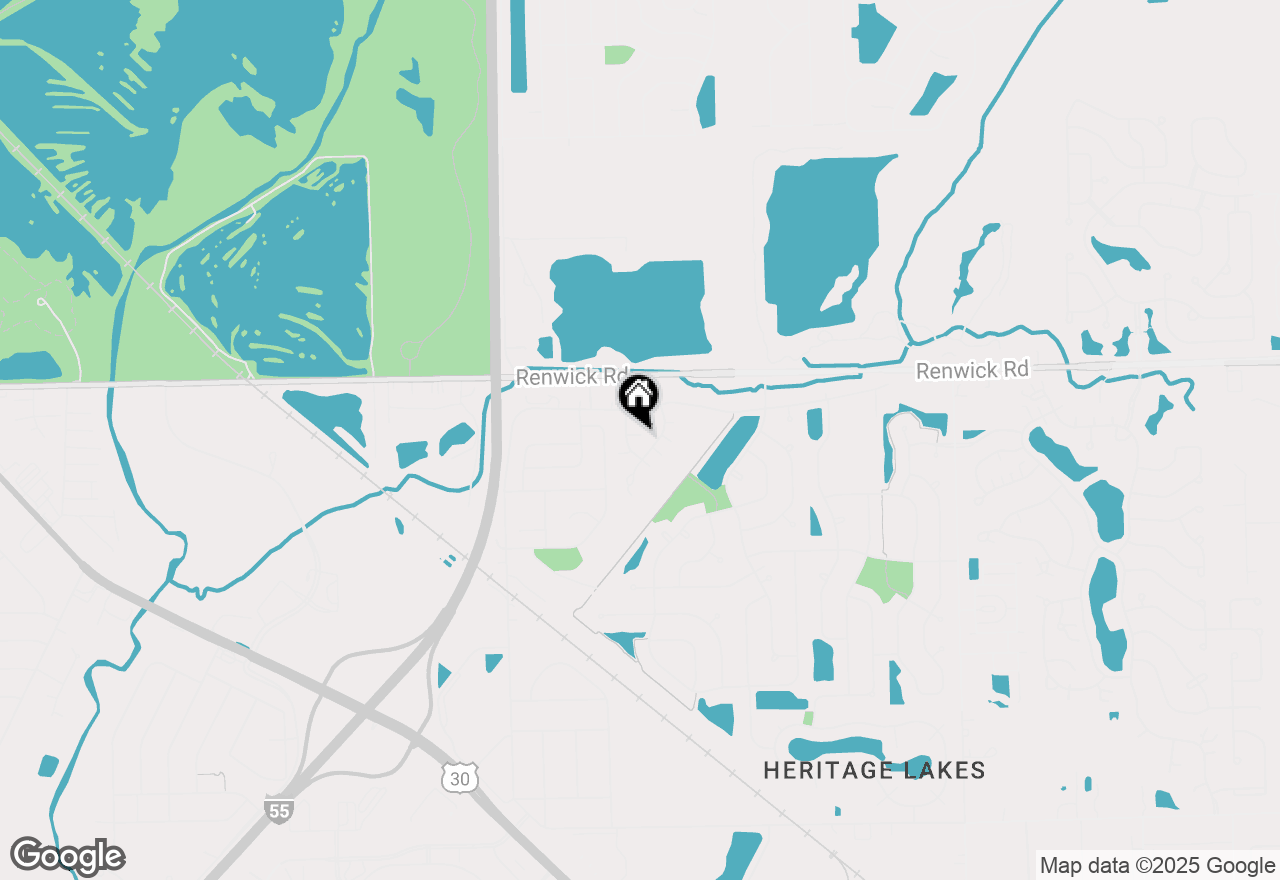 Map of 3854 Trading Post Lane, Joliet, IL 60435