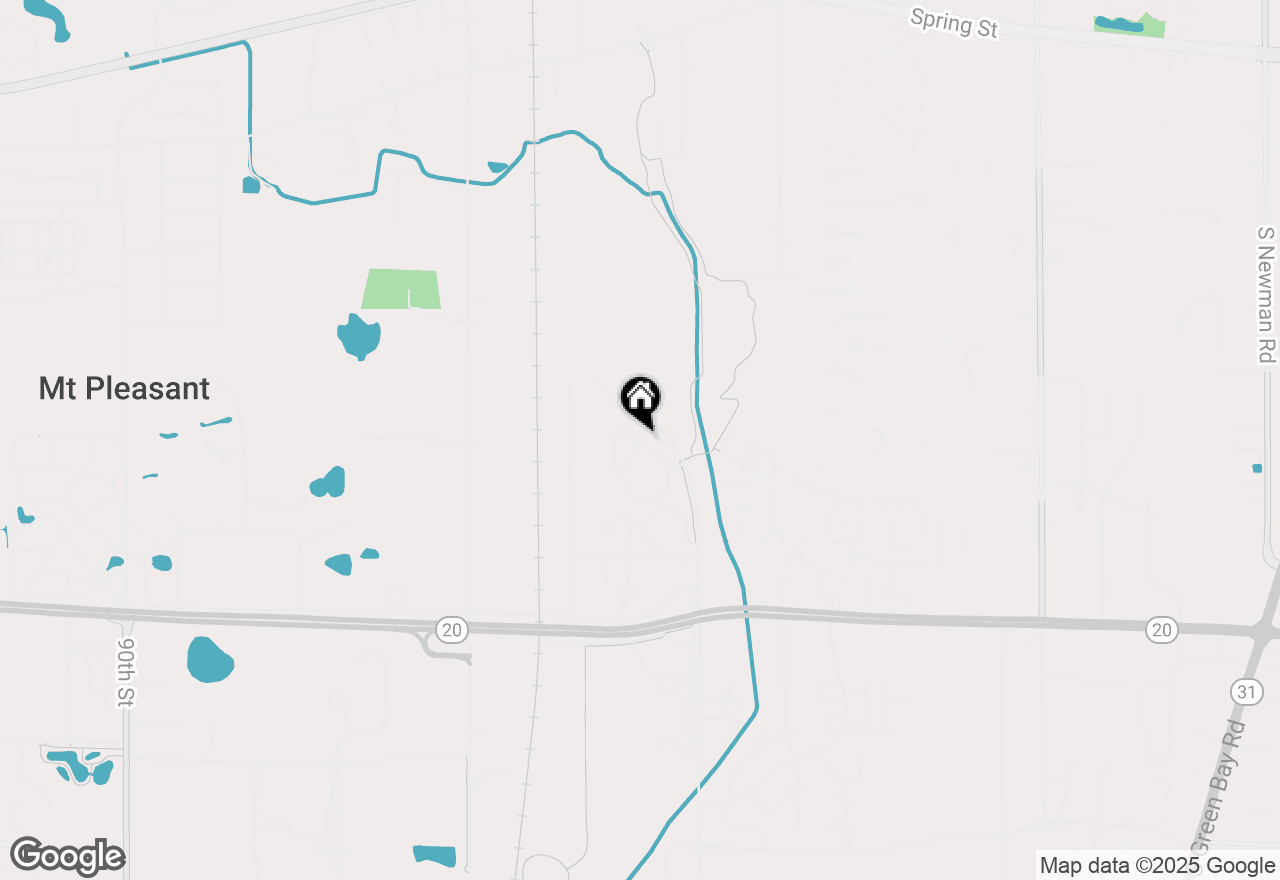 Map of 927 Lannon Ter #1605, Mount Pleasant, WI 53406