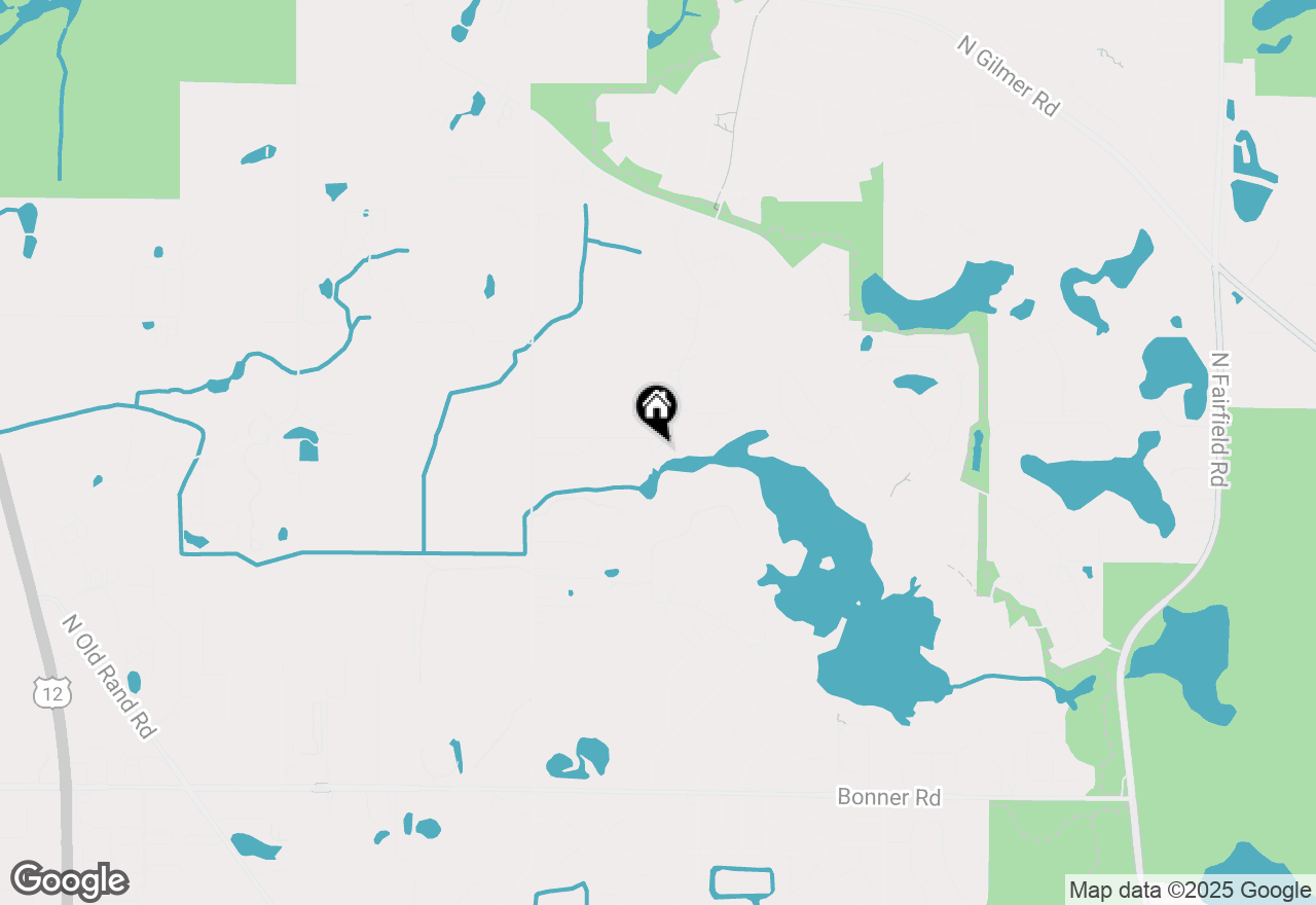 Map of 29221 N Virginia Lane, Wauconda, IL 60084