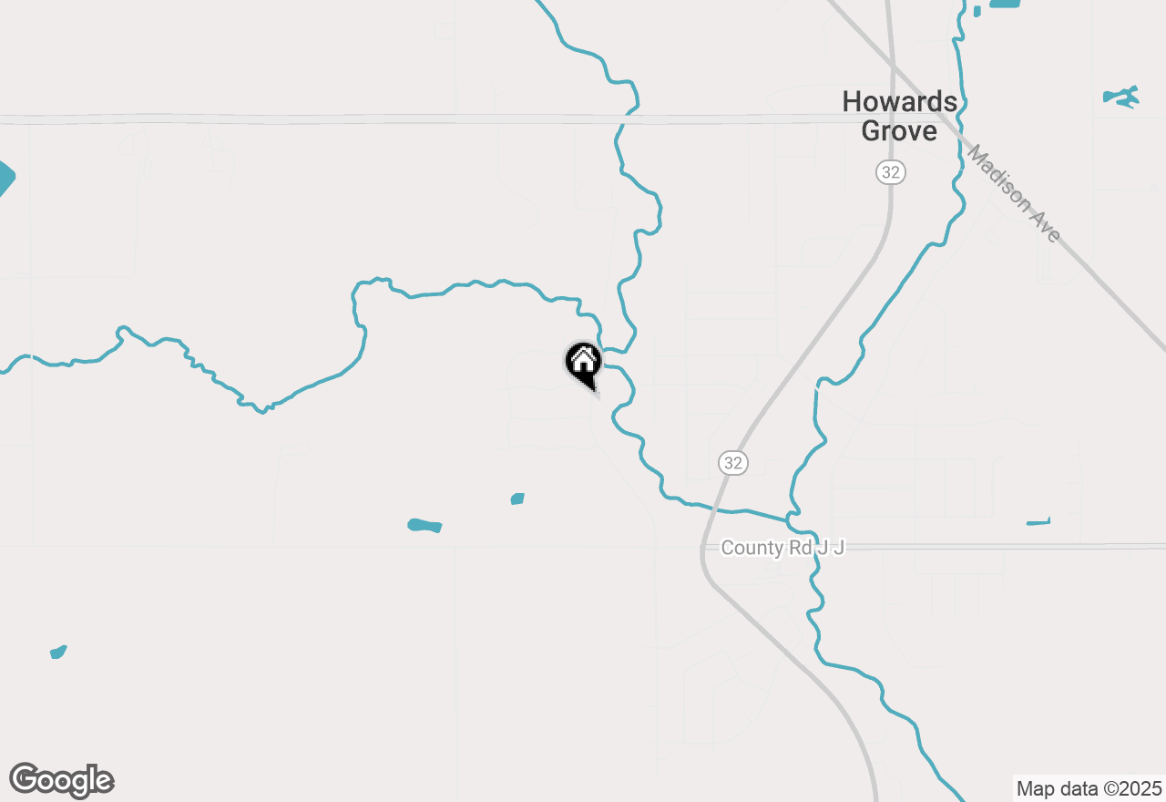 Map of 1004 Stonebridge Dr, Howards Grove, WI 53083