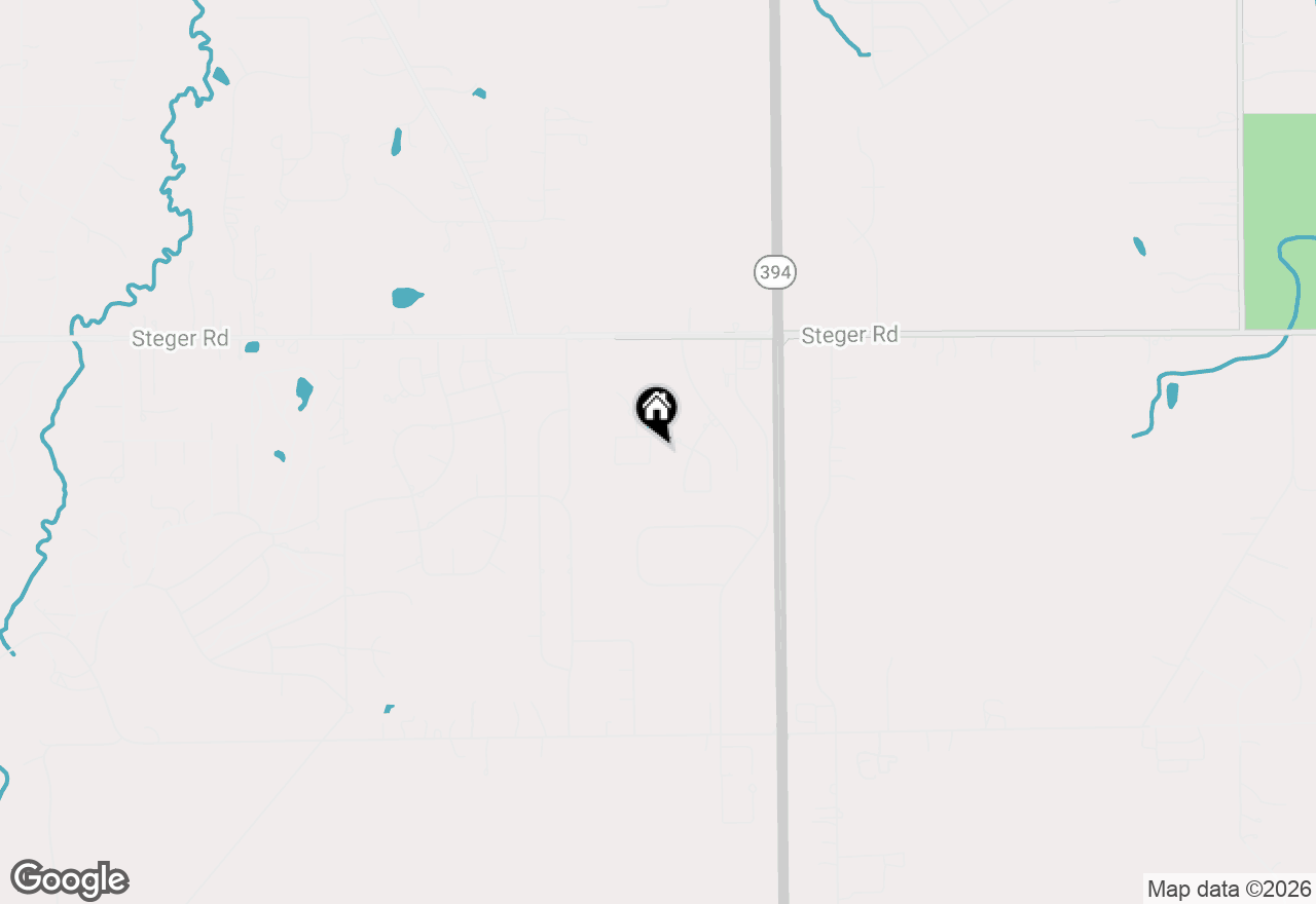 Map of 3505 Lyle Lane, Crete, IL 60417