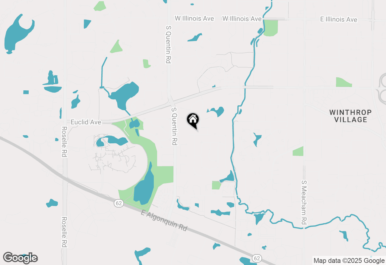 Map of 5608 Silentbrook Lane, Rolling Meadows, IL 60008