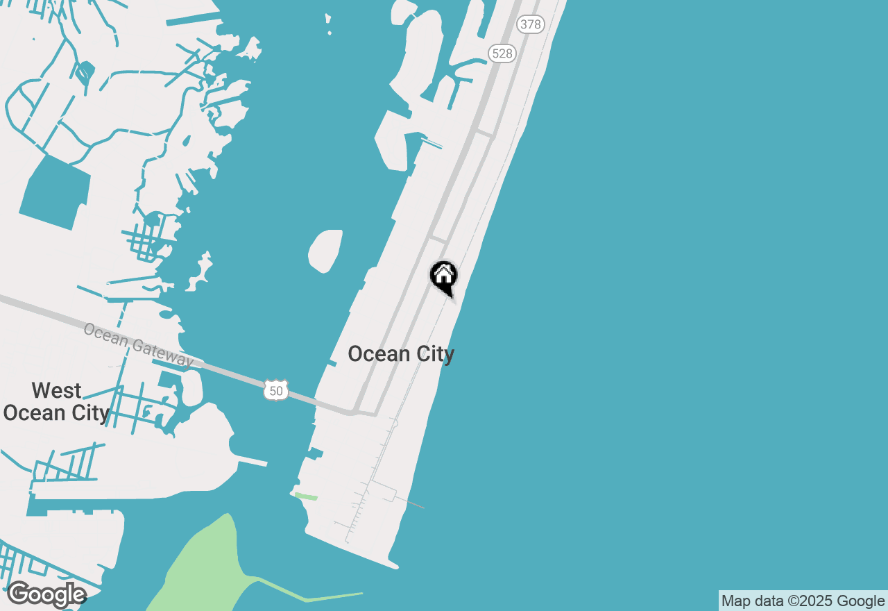 Map of 607 Atlantic Avenue #105, Ocean City, MD 21842