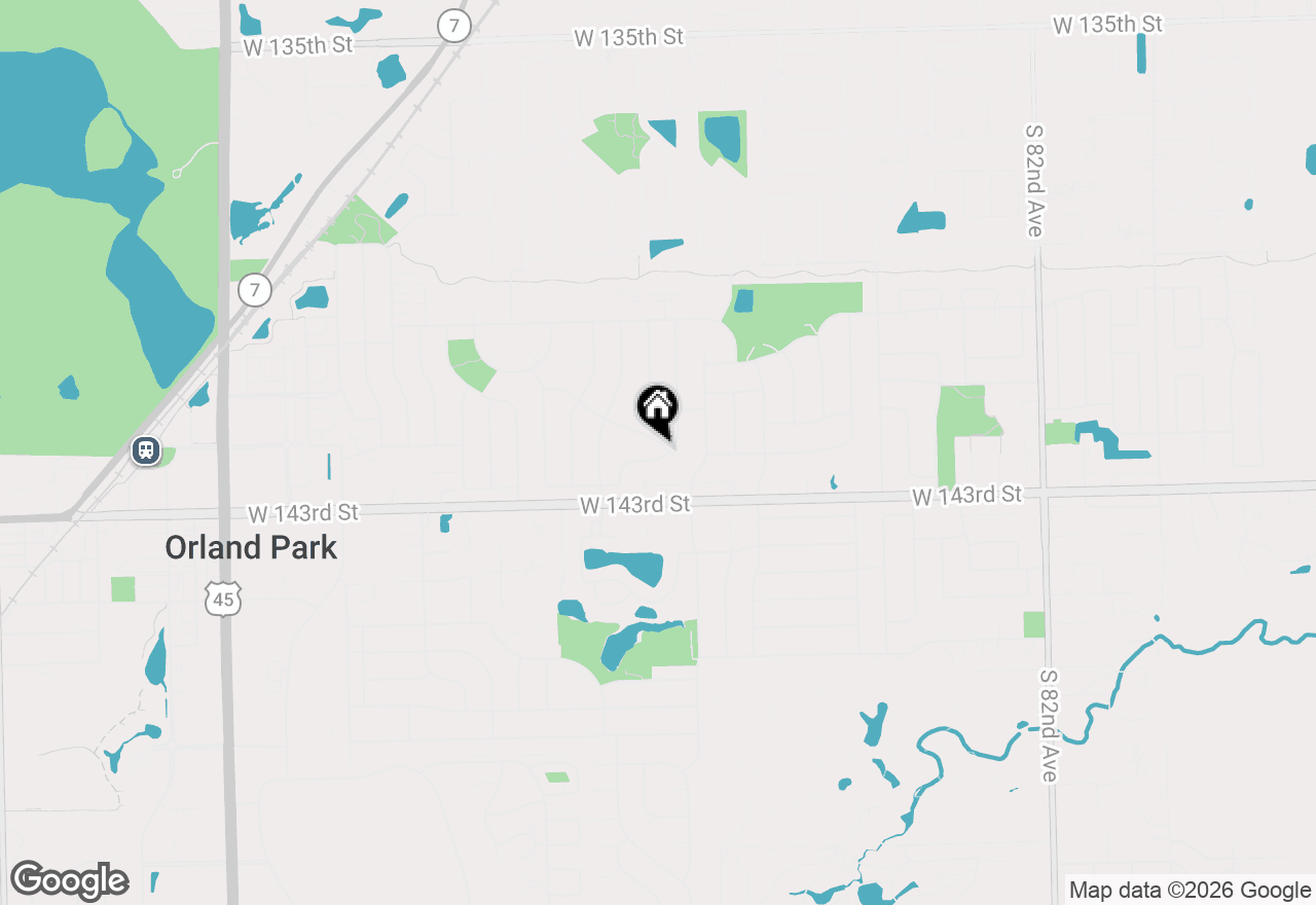 Map of 8824 Terry Drive, Orland Park, IL 60462