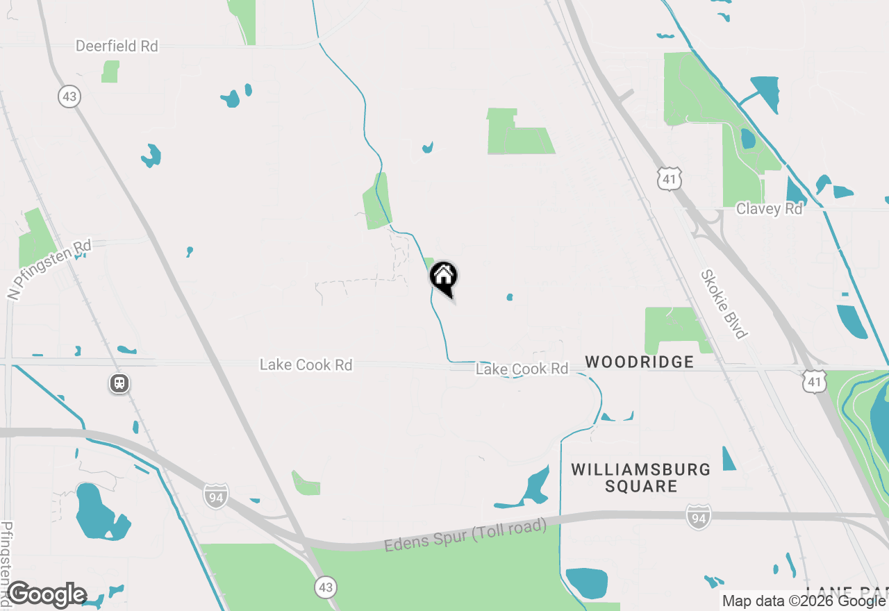 Map of 2130 Magnolia Lane, Highland Park, IL 60035