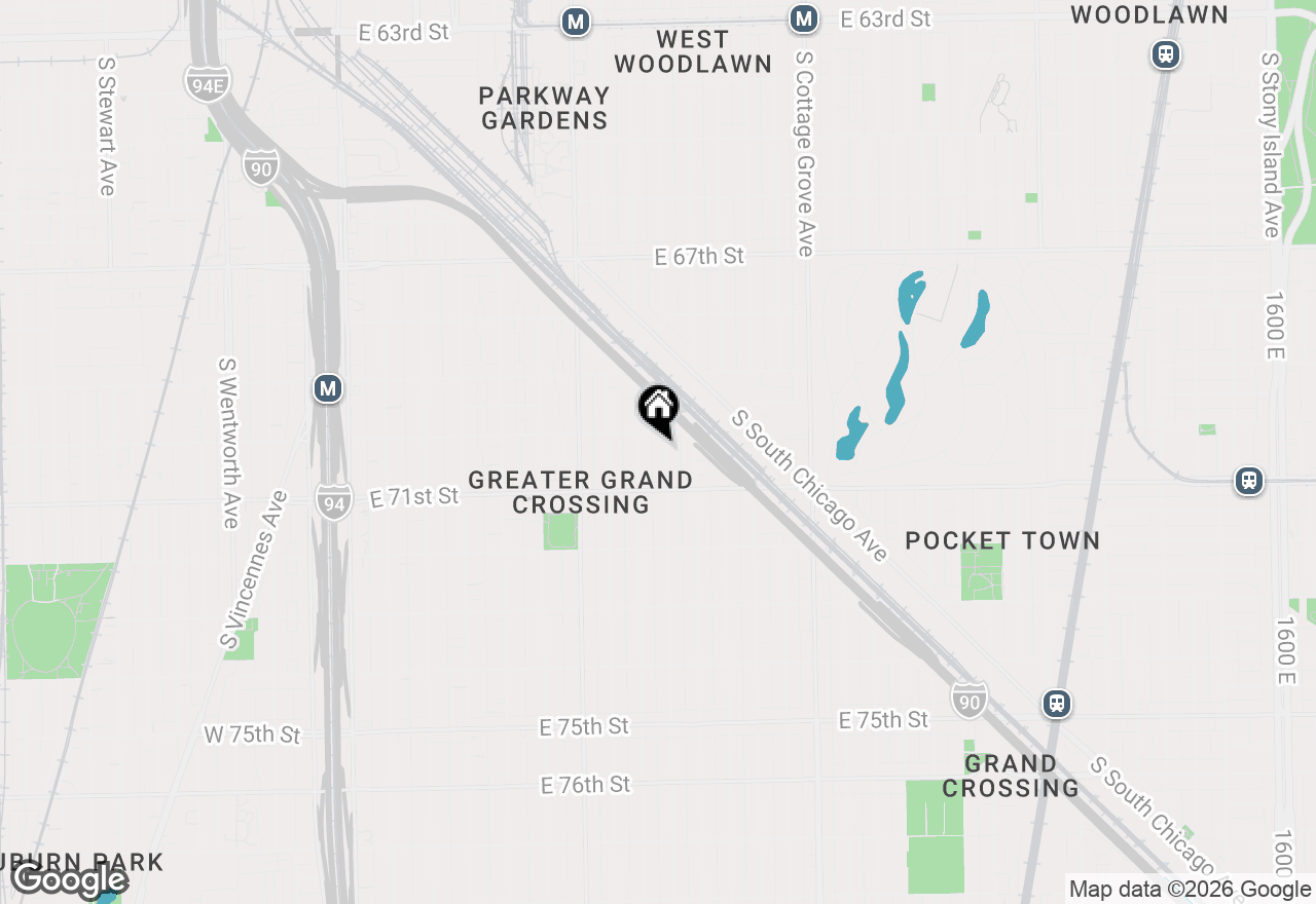 Map of 7018 S Rhodes Avenue, Chicago, IL 60637