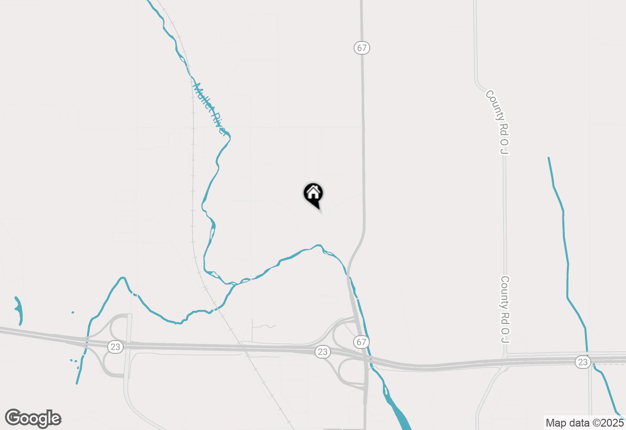 Map of W5790 Emerald Ln, Plymouth, WI 53073