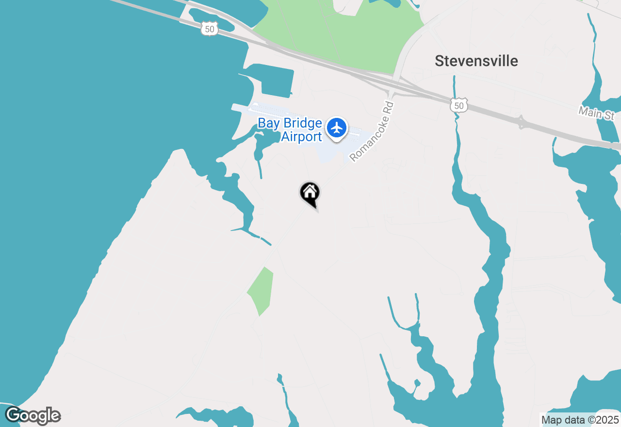 Map of 413 Romancoke Road, Stevensville, MD 21666