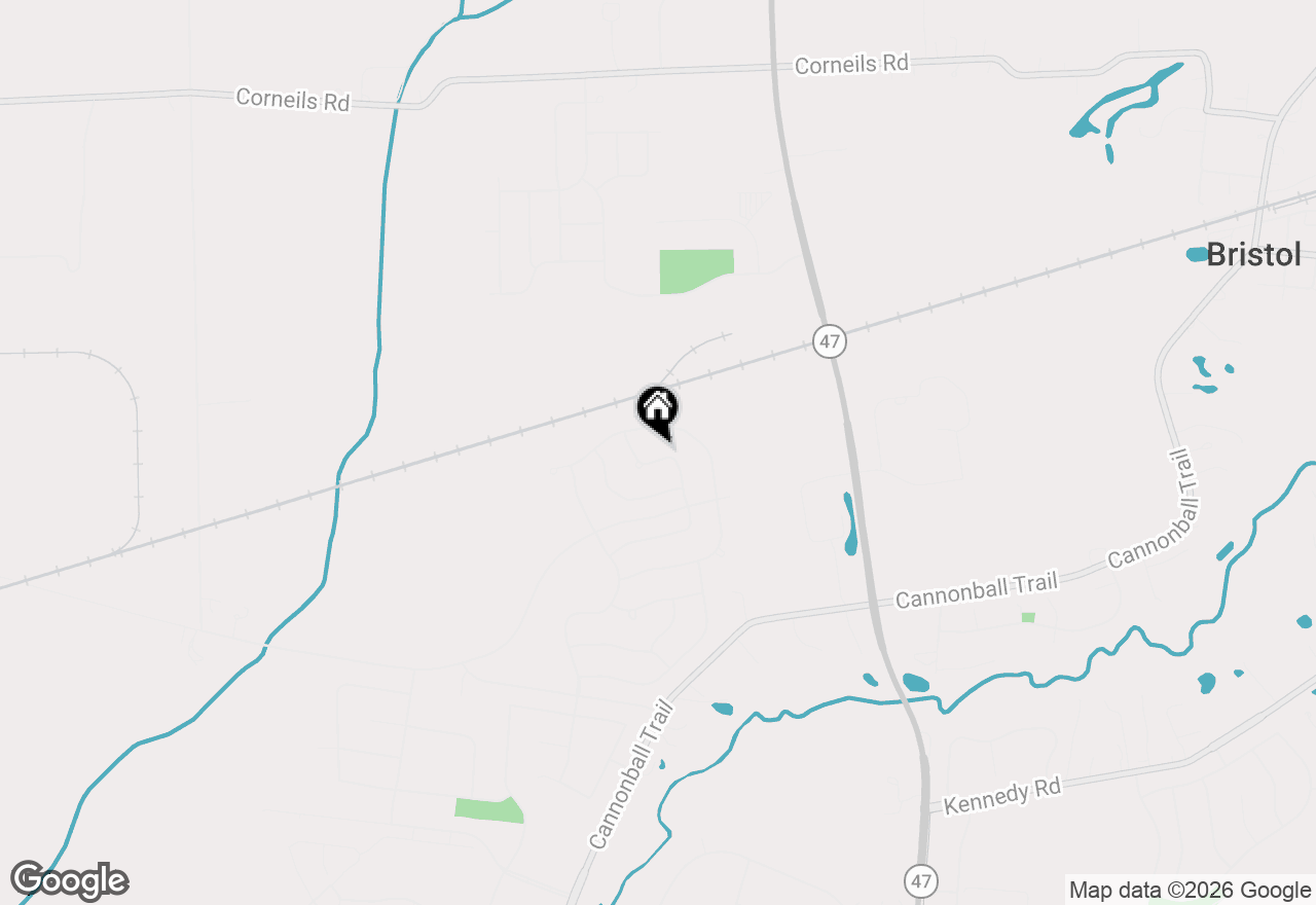 Map of 2732 Elden Drive, Yorkville, IL 60560