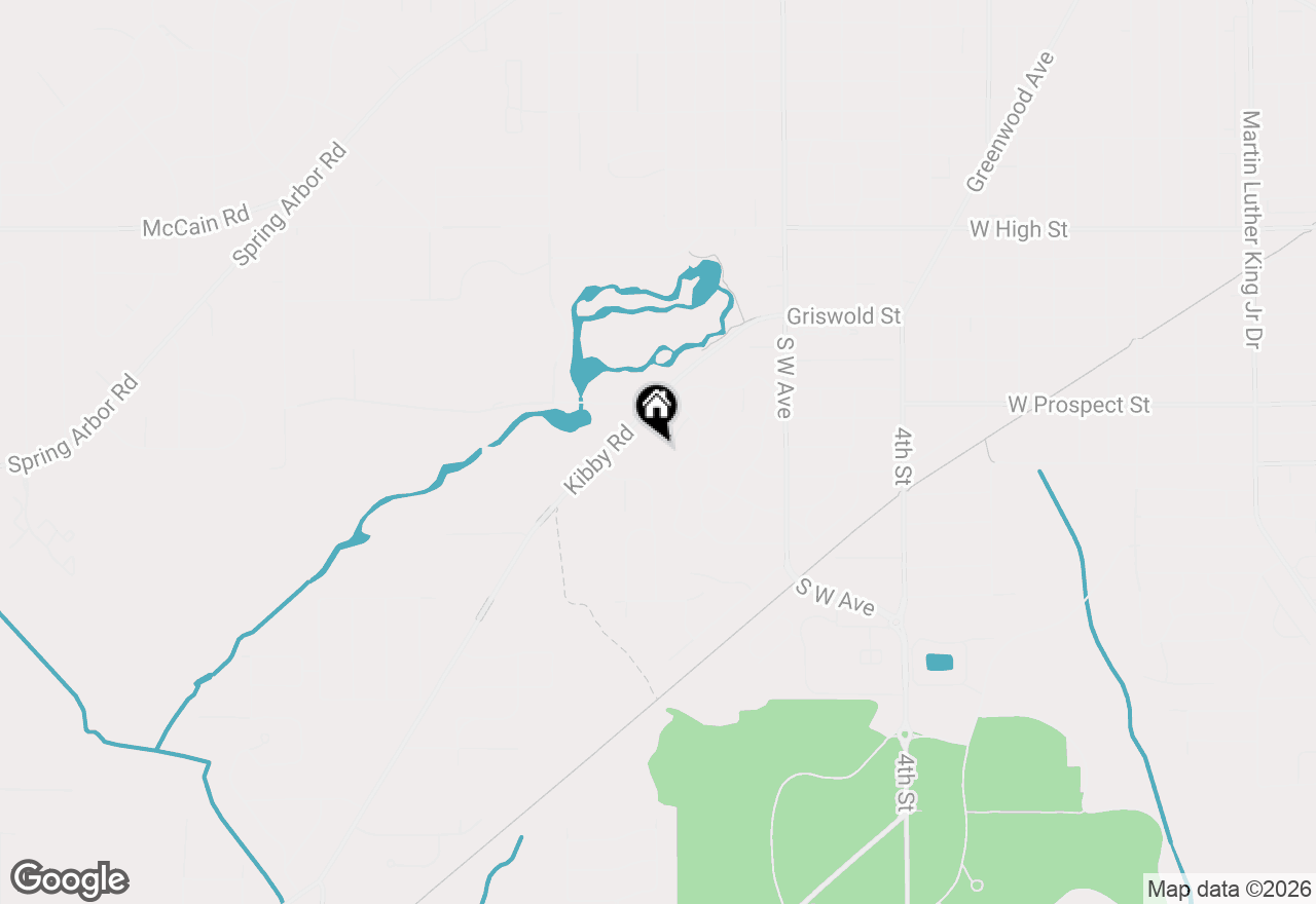 Map of 1910 Essex Lane, Jackson, MI 49203