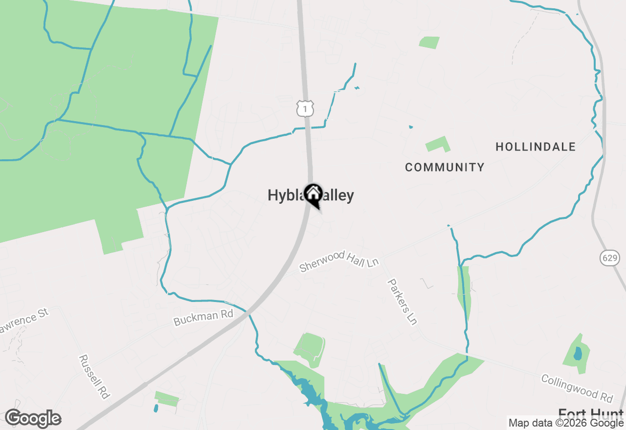 Map of 3006 Heritage Springs Court, Alexandria, VA 22306