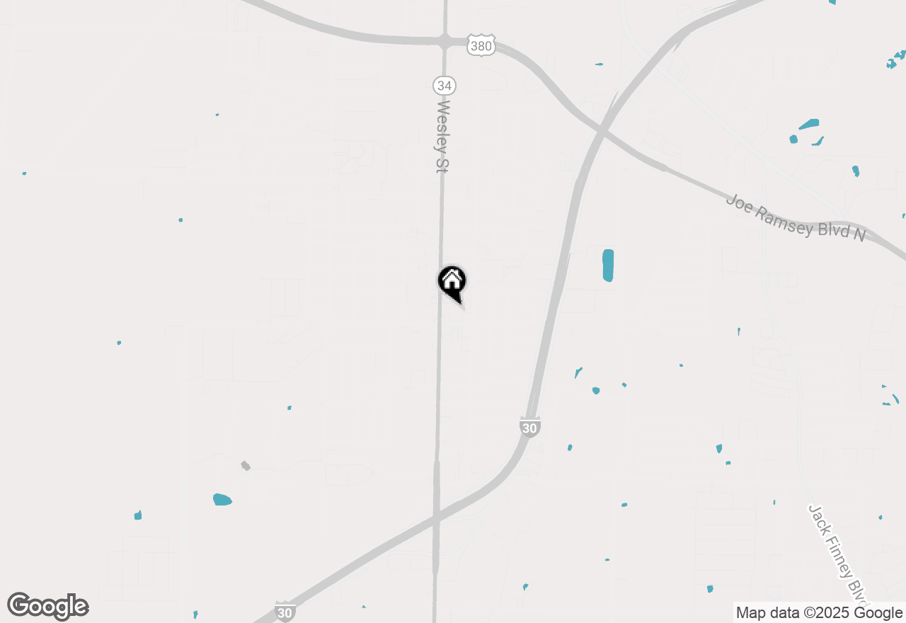 Map of 6305 Wesley Street, Greenville, TX 75402