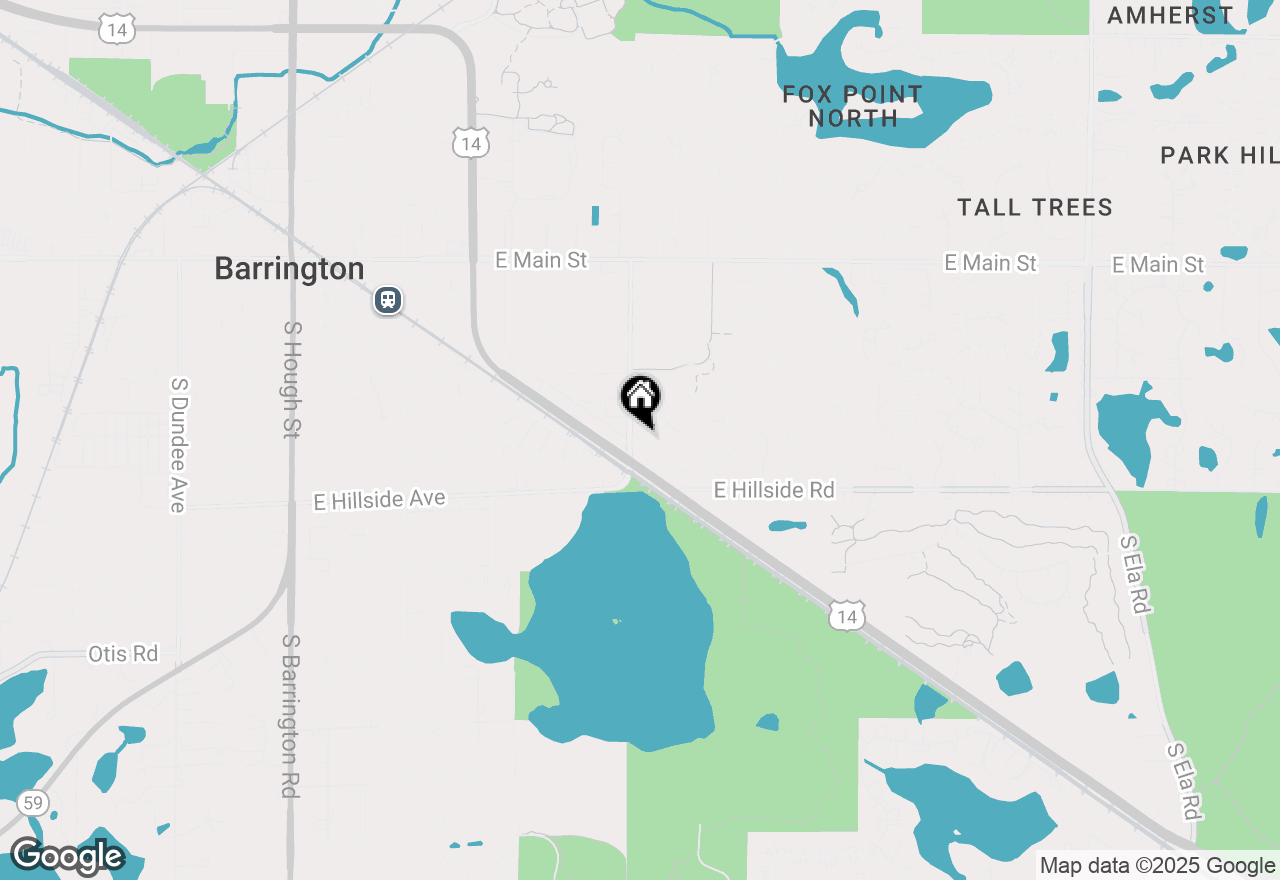 Map of 1010 Oakland Drive, Barrington, IL 60010