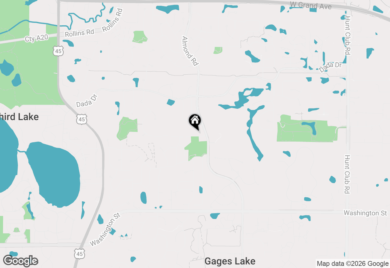 Map of 7390 Bittersweet Drive, Gurnee, IL 60031